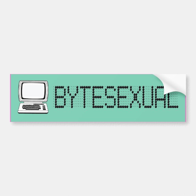 BYTESEXUAL --.png Bildekal (Framsidan)