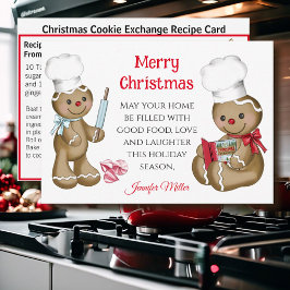 Bytesrecept för Gingerbröd-julcookie