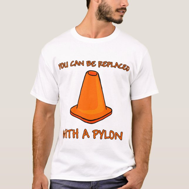 Bytt ut med en Pylon T-shirt (Framsida)