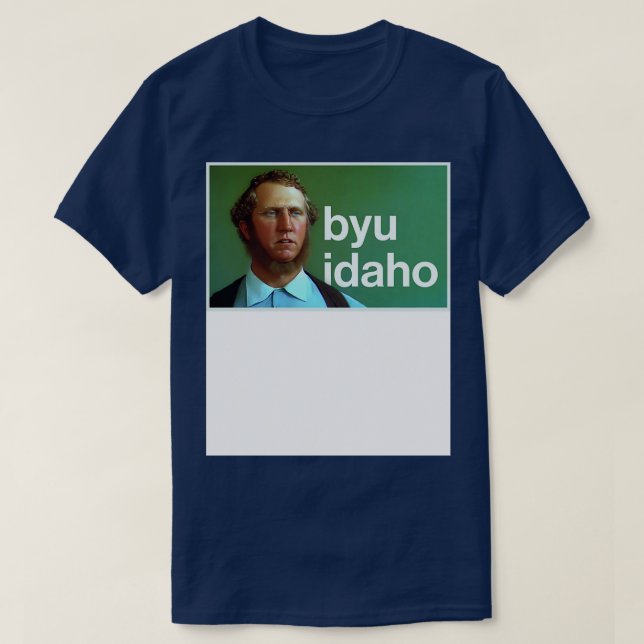 BYUIdaho Founders Edition TShirt T Shirt (Design framsida)