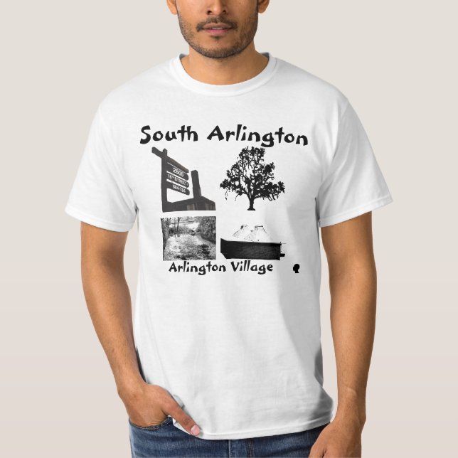 Byutslagsplats för SA Arlington T-shirt (Framsida)