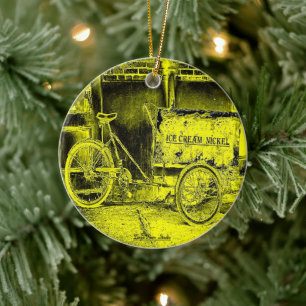 Bywater Bicycle Julgransprydnad Keramik