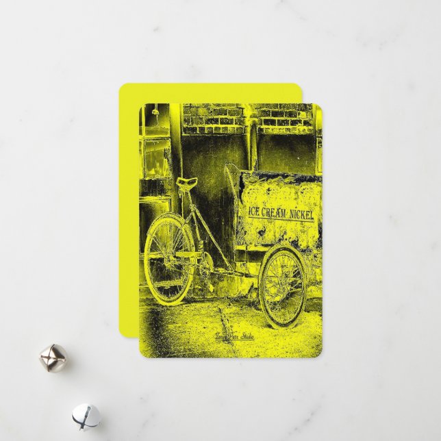 Bywater Bicycle Julkort (Fram/Back In Situ)