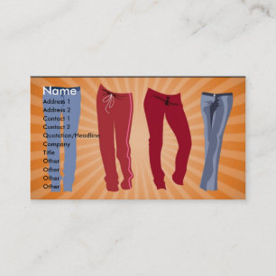 byxor_100106_stor, Namn, Adress 1, Adress 2,... Visitkort