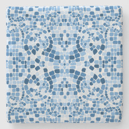 Byzantine Blue Mosaic Stenunderlägg