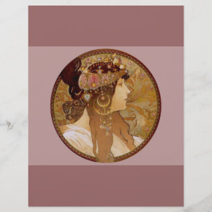 Byzantine Brunette, 1897 Reklamblad