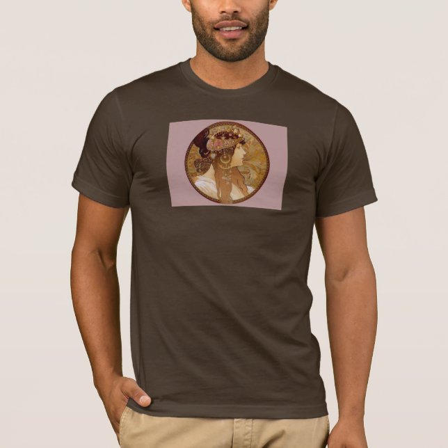 Byzantine Brunette, 1897 T Shirt (Framsida)