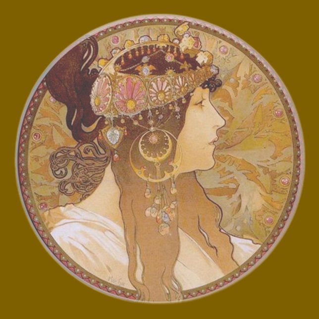 Byzantine Brunette, Mucha Underlägg Sandsten (Skapare uppladdad)