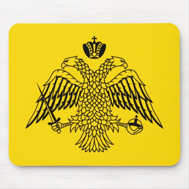 Byzantine Empire Flagga Musmatta (Framsidan)