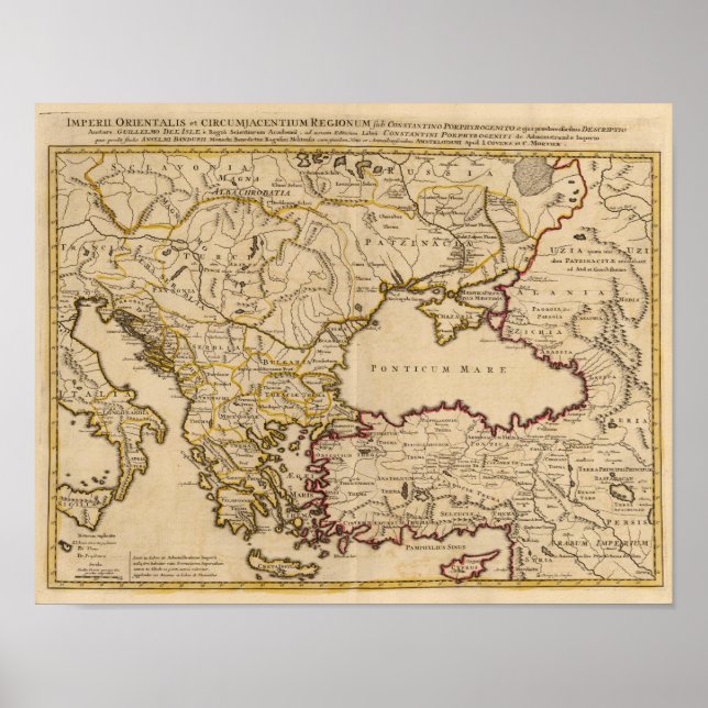 Byzantine Empire Poster (Framsidan)