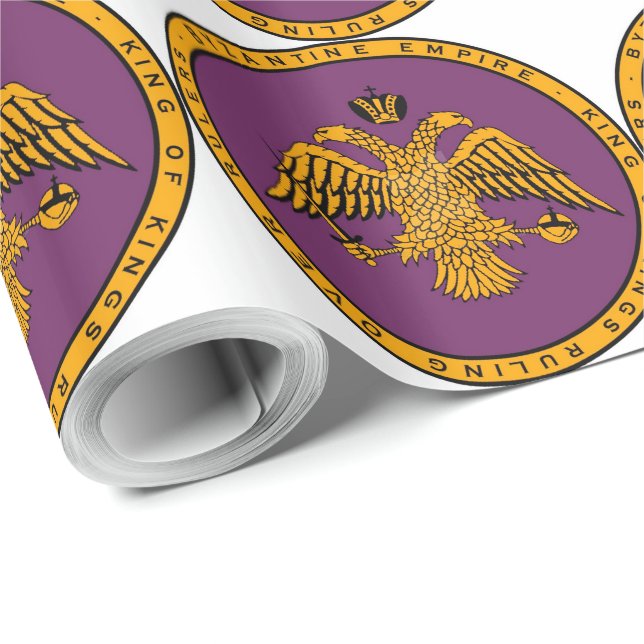Byzantine Empire Presentpapper (Rullad Hörn)