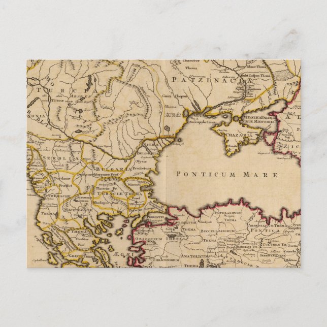 Byzantine Empire Vykort (Framsida)