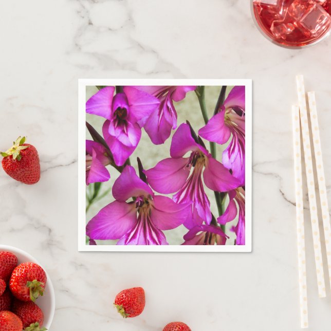 Byzantine Gladiolus Pappra blöjor Pappersservett (Insitu)