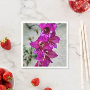 Byzantine Gladiolus Pappra blöjor Pappersservett
