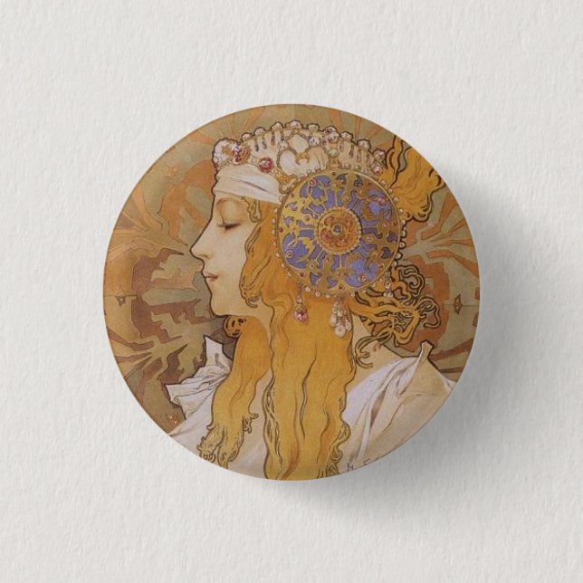 Byzantine Head: Blonde Knapp (Framsida)