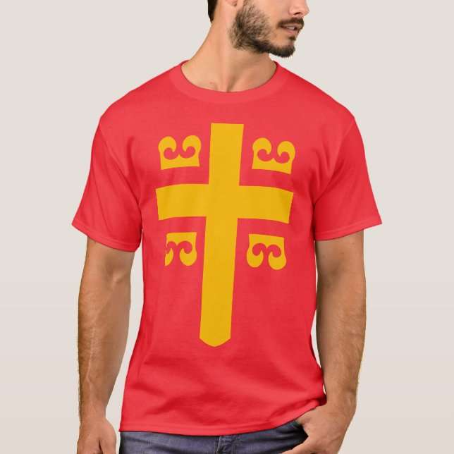 Byzantineflagga T Shirt (Framsida)