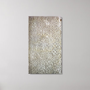 Byzantineslab med cruciform dekoration, 12th-14t canvastryck