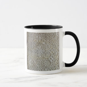 Byzantineslab med cruciform dekoration, 12th-14t mugg