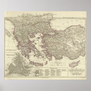 Byzantineväldet till Xiten Poster