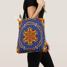 Byzantisk platta Tote Bag Tygkasse