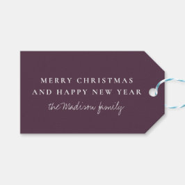 Byzantium med enkel Mörk Presentetikett