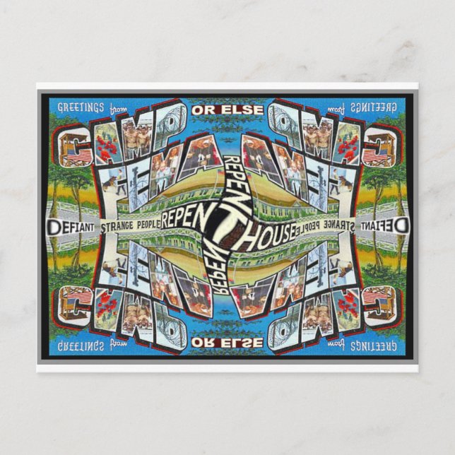 BZ Art: Postkort från Camp FEMA Vykort (Framsida)