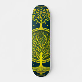 BZ Heliga Skateboard Deck av Grail Livets träd Anp