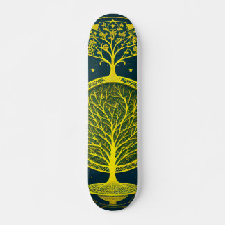 BZ Heliga Skateboard Deck av Grail Livets träd Anp