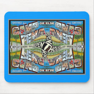 Bz-konst: Läger FEMA Mousepad Musmatta