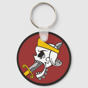 BZRD-Zombieförsvar Keychain Nyckelring