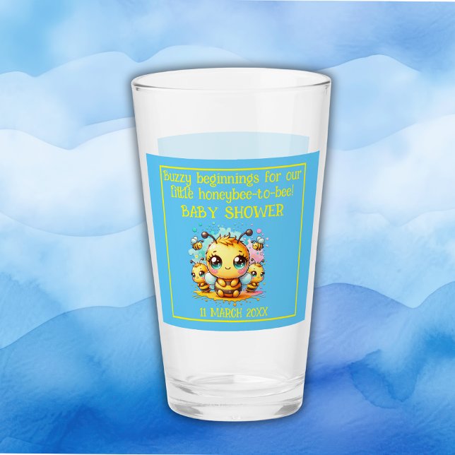 Bzzy begin honeybee to bee Baby Shower | Glaskopp (Skapare uppladdad)