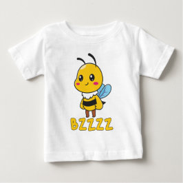 BZZZ Cute Childrens Bees för barn - Tecknad Bee T Shirt