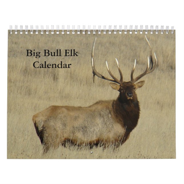 C10 Big Bull Elk Calendar Kalender (Omslag)