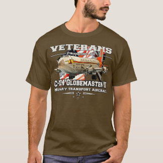 C124 Globemaster II Heavylift-fraktflygplan T Shirt