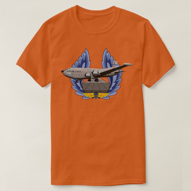 C124 Globemaster II T Shirt (Design framsida)