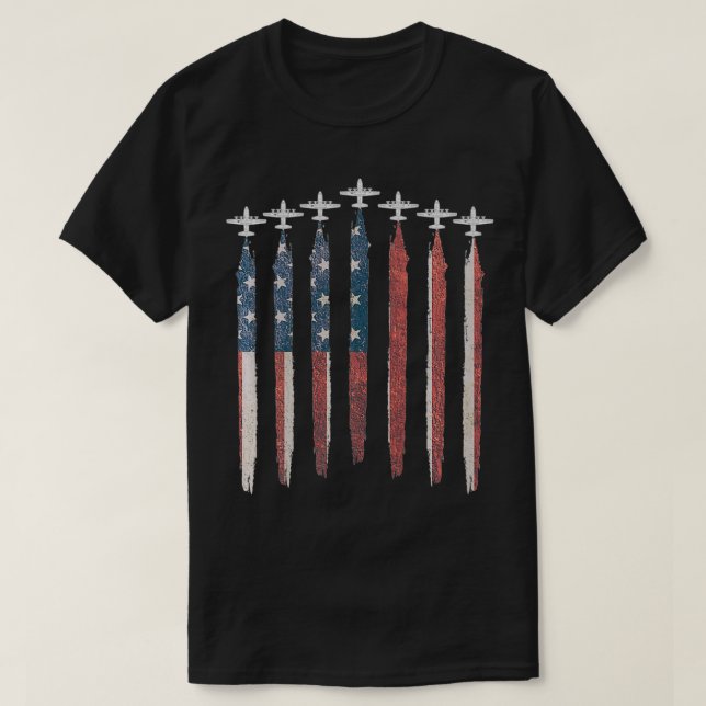C130 Hercules Gunship Military Aircraft American F T Shirt (Design framsida)