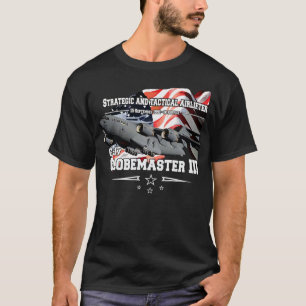 C17 Transportflygplan inom Globemaster III T Shirt
