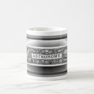c1900 ASTRONOMI KLIPP DESIGN Kaffemugg