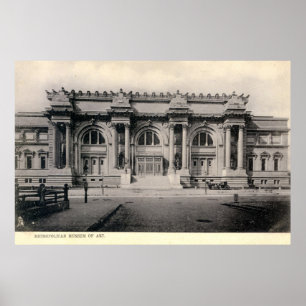 c1905 storstads- konstmuseum, New York Poster
