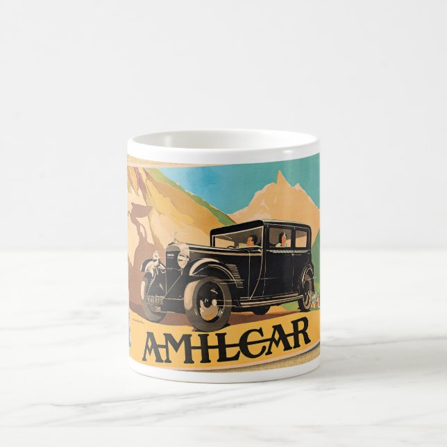 c1925 AMILCAR-affisch  Kaffemugg (Center)
