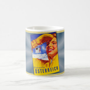 c1950 ÖSTERRIKE RESPESTER MCM Kaffemugg