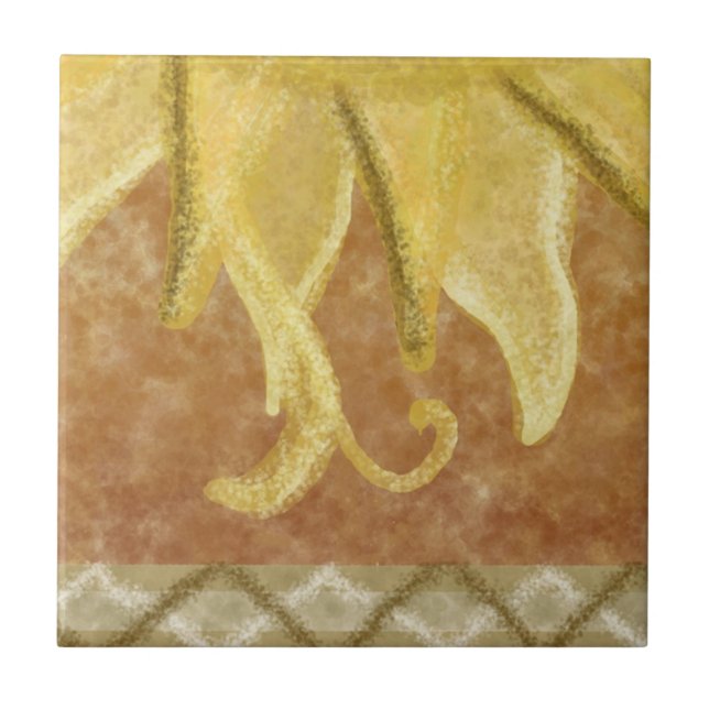 C2 - Sunface väggmålning, nedersta mittet - C2 Kakelplatta (Framsidan)