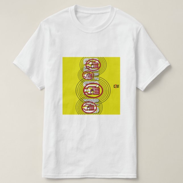 C2B: OMBORD YEL Basic T-Shirt (Design framsida)