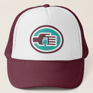 C2B: TRKH Bur-Grn Hat Keps