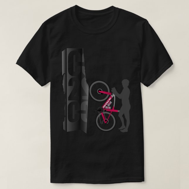 C2C Signpost cycle challenge   T Shirt (Design framsida)