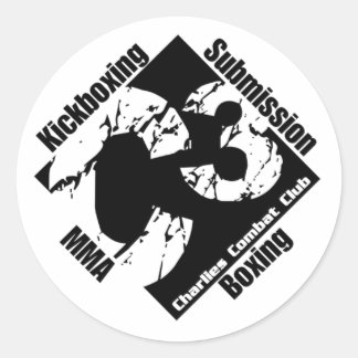 C3-Logotyp Runt Klistermärke