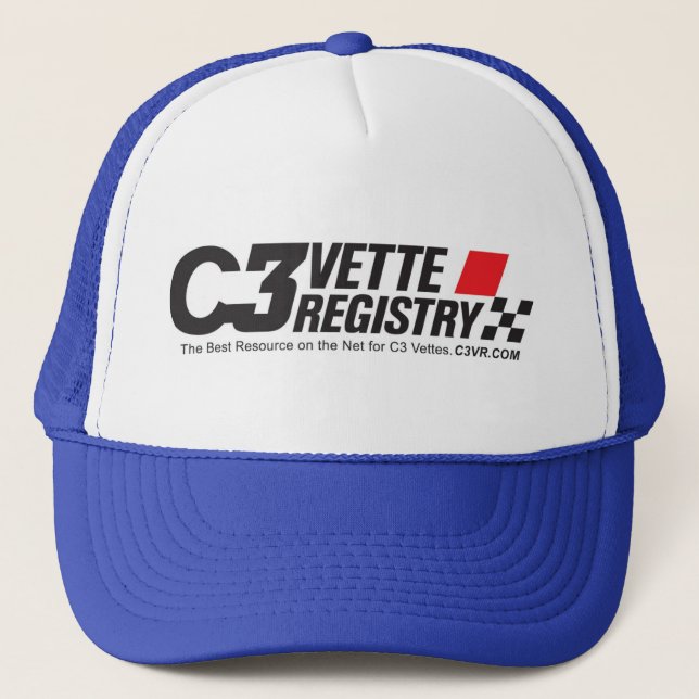 C3VR-logotyphatt Truckerkeps (Framsida)
