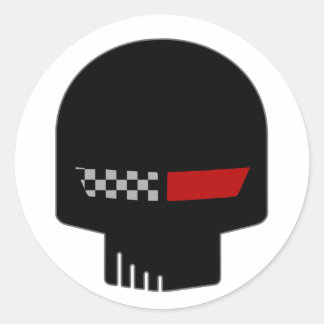 C4 Corvette JAKE Sticker Runt Klistermärke