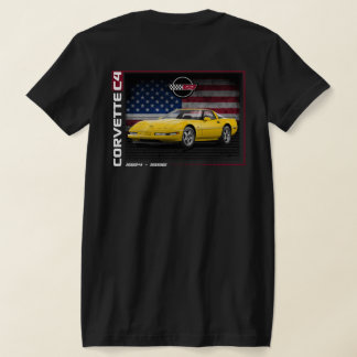 C4 Korvett - 2-sidig kvinnotransport T Shirt