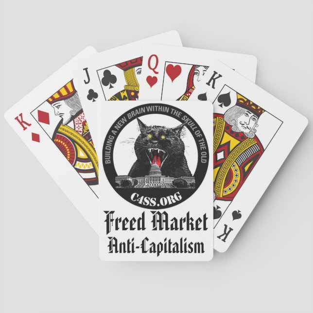 C4SS Uppspelningskort för lazer-katt Kortlek (Baksidan)